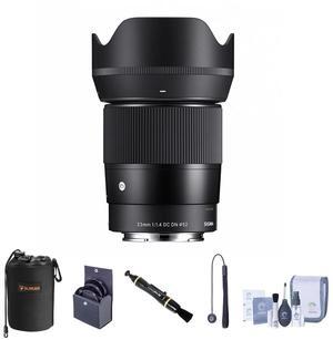 Sigma 23mm f/1.4 DC DN Contemporary Lens for Sony E with Essential Kit #348965EK
