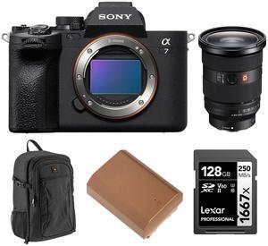 Sony Alpha a7 IV Camera with FE 24-70mm f/2.8 GM II Lens, w/Included Value