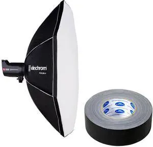 Elinchrom 53" Rotalux Octa Softbox, Bundle with Savage 2"x55 Yards Gaffer Tape