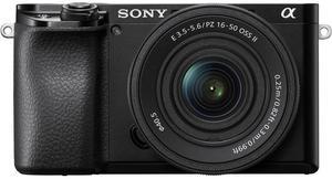 Sony Alpha a6100 Mirrorless Camera with 16-50mm Lens With Free Accessory Bundle
