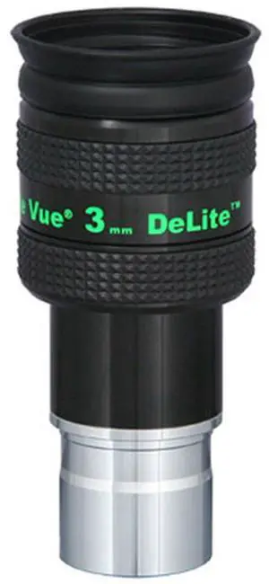 Tele Vue DeLite 3mm Eyepiece with 1.25" Barrel Diameter #EDE-03.0