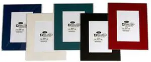 Logan Graphics 11x14" Mat Photo Mount, Photo Gray, 5 Pack #M19023
