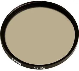 Tiffen 62mm 81A Warming Glass Filter #6281A