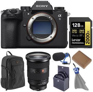 Sony Alpha a9 III Mirrorless Camera w/FE 24-70mm f/2.8 GM Lens, w/Essentials Kit