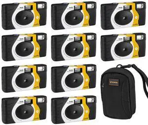 KODAK Professional Tri-X 400 B&W Film Disposable Camera, 27 Exp. 10-Pack W/Bag
