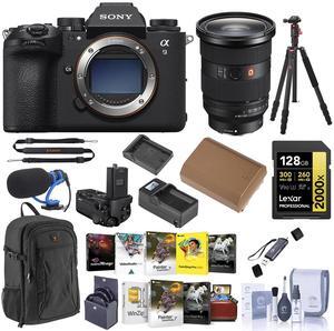 Sony Alpha a9 III Mirrorless Camera w/FE 24-70mm f/2.8 GM Lens,w/Accessories Kit