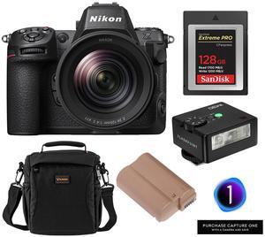 Nikon Z8 Mirrorless Camera with NIKKOR Z 24-120mm f/4 S Lens, w/Included Value