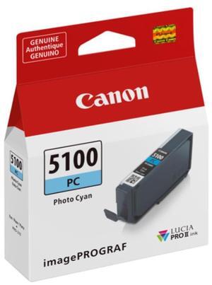 Canon Lucia PRO II PFI-5100 14.4ml Pigment Ink Tank for PRO-310, Photo Cyan