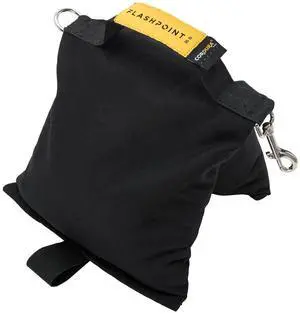 Flashpoint 35 lbs Water-Resistant Cordura Nylon Saddle Shot Bag, Black
