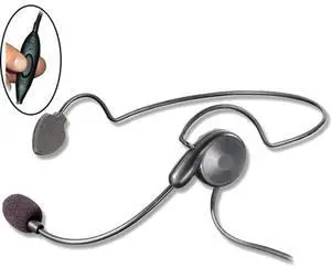 Eartec Cyber Lightweight Headset with Inline PTT for SC-1000 Wireless Radio