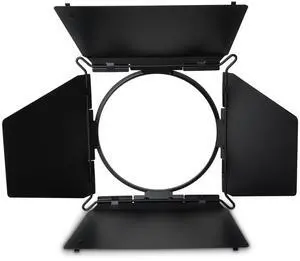 Litepanels 6.6" 4-Leaf Rotating Barndoors for Studio X2 LED Fresnel Light