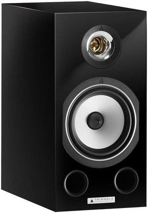 Triangle Esprit Comete Ez Hi-Fi Bookshelf Speakers, Black High Gloss, Pair