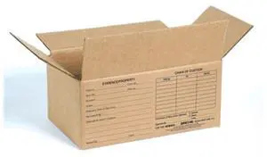 Sirchie Evidence Collection Box, 14.75x11.5x12-3/8", Set of 20 #ECB006