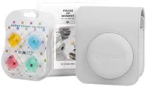 Slinger FujiFilm Instax Mini 12 Accessory Kit, Clay White