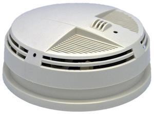 KJB Security Products SG Xtreme Life Bottom View Smoke Detector w/Covert Camera