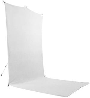 Savage 5x12' White Background Floor Extended Backdrop Travel Kit #BT01512-KIT