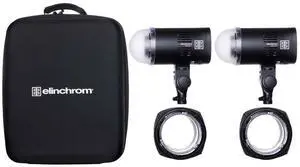 Elinchrom LED 100 C 100W Bi-Color RGB Dual Light Kit #EL20202.2