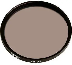 Tiffen 49mm 81B Warming Glass Filter #4981B