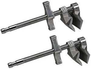 Matthews Matthellini Clamp with 6" End Jaw Configuration, Silver, 2-Pack