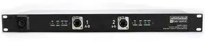 Whirlwind MCM1004 1 RU 2x Cat5e to OpticalCON Quad Multimode Media Converter