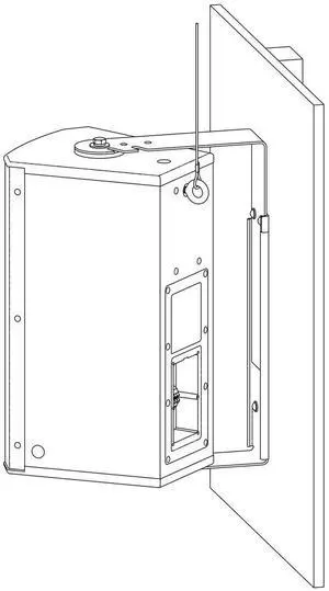 Bosch EVC-UB2 U-Bracket, EVC-1152 15" & EVC-1122 12" Loudspeakers, 2 Pack, White