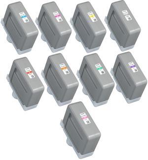 Canon PFI-2300 330ml 9-Color Pigment Ink Tank Bundle for GP-4000/2000 Printers