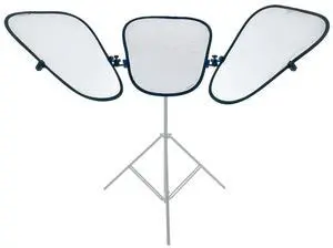 Manfrotto Triflector MKII Reflector Panels, Silver/White