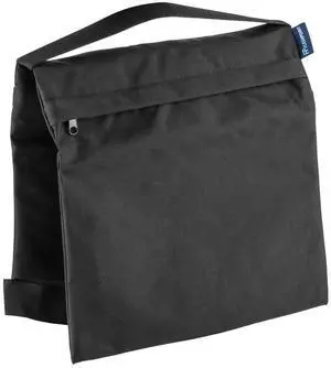 Flashpoint Empty Saddle Sandbag, Water-Resistant Cordura Nylon - (35 lb Capacity, Black)