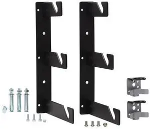 Flashpoint Background Holder Triple Hooks, Pair, Black