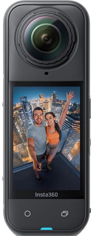 Insta360 X5 - Waterproof 8K 360° Action Camera, Leading Low Light, Invisible Selfie Stick Effect, Rugged and Replaceable Lens, 3-Hour Battery, Built-in Wind Guard, Stabilization, Triple AI Chip Design