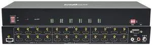 BZBGEAR BG-UHD-DA1X24 1x24 HDMI V2.0 Splitter with Downscaling and AOC Supported