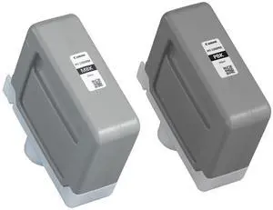 Canon PFI-2300 330ml Matte Black and PFI-3300 Photo Black Pigment Ink Tank Bundle