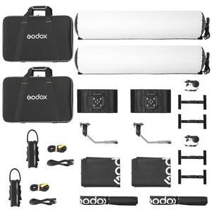 Godox KNOWLED AT200Bi 4' 210W Bi-Color Air LED Tube Light, 2-Pack #AT200BI K1