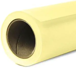 Savage Widetone Seamless Background Paper, 145gsm, 7.6 mil, 53"x36', #93 Lemonade