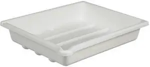 Paterson Photographic 8x10" Print Developing Tray, 3" Deep, White #PTP324W