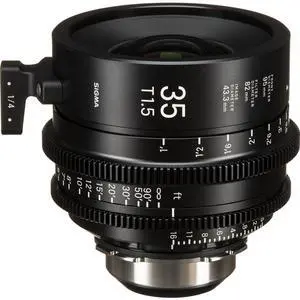 Sigma 35mm T1.5 FF High-Speed Art Prime Lens with /i Technology for PL Mount, Feet
