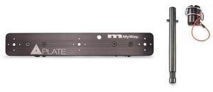 Quasar Science Single T12 QuasarPlate Holds up to One T12 Linear LED Lamp #QMP1