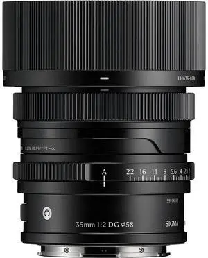 Sigma 35mm f/2 DG Contemporary Lens for L Mount, Black #3B7969