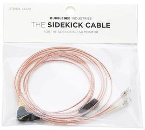Bubblebee Industries The Sidekick Cable, Stereo, Clear #BBI-SC-ST-CL