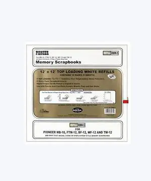 Pioneer RMW5 PACK OF 6 Deluxe E-Z Load Refill Pages #RMW5 (6-PACK)