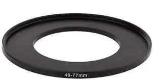 ProOptic Step-Up Adapter Ring 49mm Lens to 77mm Filter Size #PROSU4977