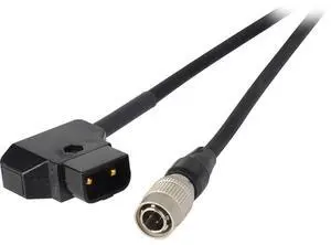 Laird 1' Hirose HR 4-Pin Male to Anton Bauer Power D-Tap Power Cable #SD-PWR1-01