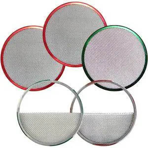 Matthews 6-5/8" Stainless Steel Wire Diffusion Scrim, Set of 5