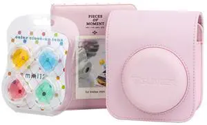 Slinger FujiFilm Instax Mini 12 Accessory Kit, Blossom Pink