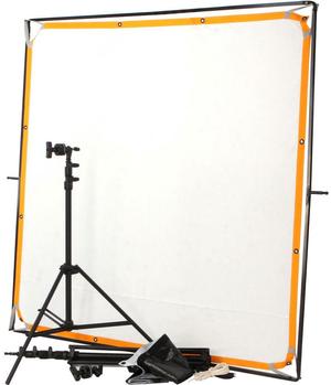 Matthews 6x6' Light Duty Butterfly Kit w/Frame, Stands, Two Textiles,Storage Bag