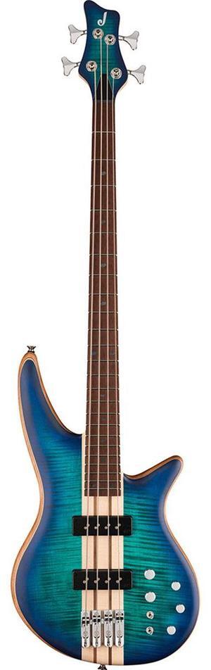 Jackson Pro Series Spectra Bass SBFM IV Bass Guitar, Chlorine Burst #2919924551