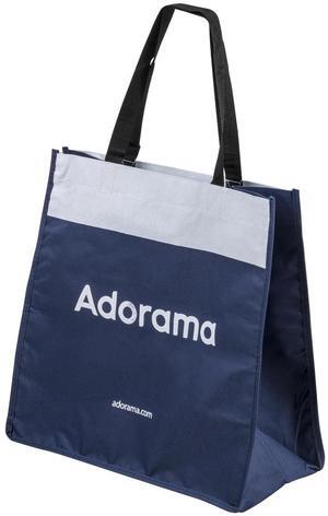 Adorama Blue Bag Woven Canvas H16xW16xD8inch #AA9002
