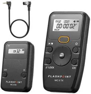 Flashpoint Wave Commander II Wireless Shutter Kit for Nikon Cameras with 10-Pin