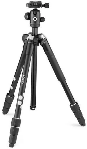 JOBY RangePod Smart 4-Section Aluminum Tripod, Black