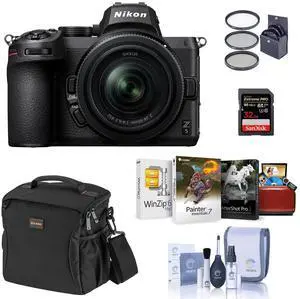Nikon Z5 Mirrorless Camera with 24-50mm Lens Kit w/32GB Card, Mac Software & Acc